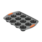 12-Cup Nonstick Cupcake & Muffin Pan Orange