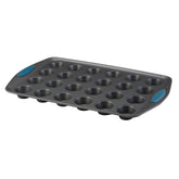 24-Cup Nonstick Mini Muffin Pan Marine Blue
