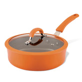 3-Quart Cook + Create Nonstick Sauté Pan with Lid Orange