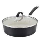 Cucina Ceramic Nonstick Saute Pan Peppercorn