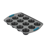 12-Cup Nonstick Cupcake & Muffin Pan Marine Blue