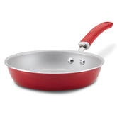 Create Delicious Nonstick Induction Deep Frying Pans Red Shimmer 9.5-Inch