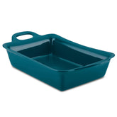 9-Inch x 13-Inch Ceramic Baker Teal