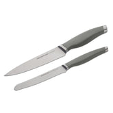 2-Piece Utility Knife Set Gray