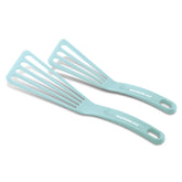 10-Inch & 12-Inch Nylon Spatula Set Light Blue