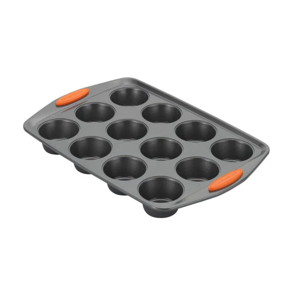 12-Cup Nonstick Cupcake & Muffin Pan Orange
