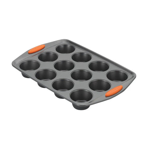 12-Cup Nonstick Cupcake & Muffin Pan Orange