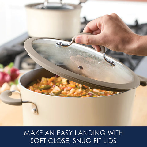 10-Inch Silicone-Rimmed Lid