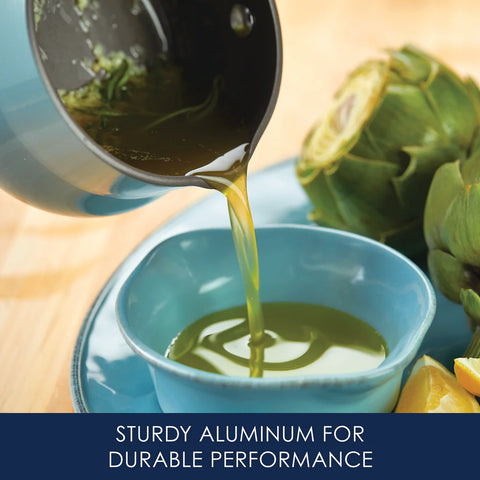 .75-Quart Cucina Nonstick Butter Warmer Agave Blue