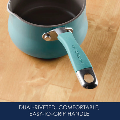 .75-Quart Cucina Nonstick Butter Warmer Agave Blue