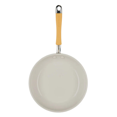 13-Piece Cucina Ceramic Nonstick Cookware Set Turmeric Yellow