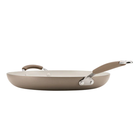 Cucina Ceramic Nonstick Frying Pan Hazelnut 14"