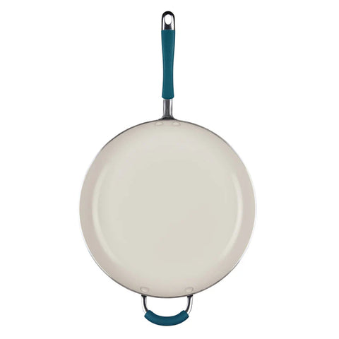 Cucina Ceramic Nonstick Frying Pan Marine Blue 14"