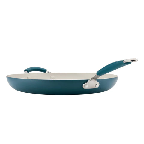 Cucina Ceramic Nonstick Frying Pan Marine Blue 14"