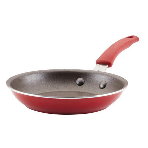 Cook + Create Nonstick Frying Pans 8.5-Inch Red