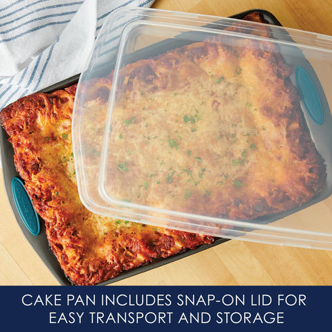 10-Piece Nonstick Bakeware Set Marine Blue