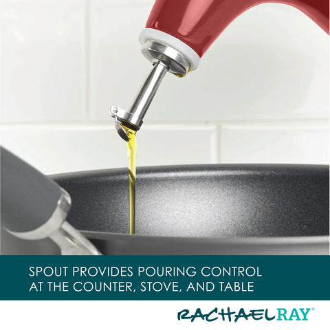 24-Ounce EVOO Bottle Cranberry Red