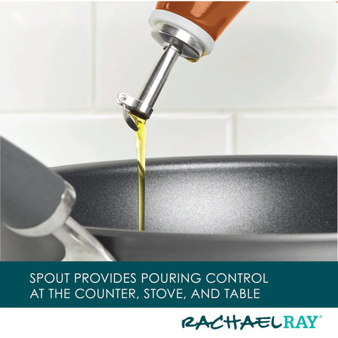 EVOO Bottle 24-Ounce Pumpkin Orange