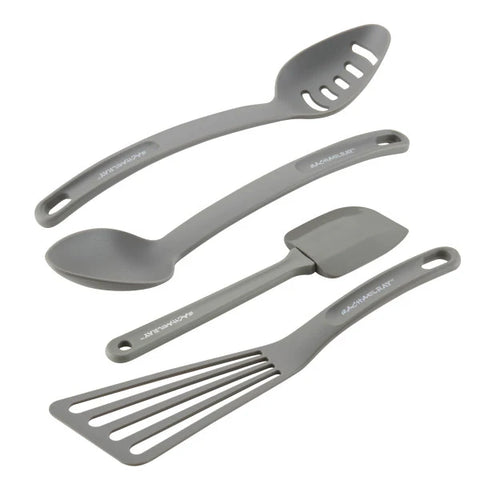 4-Piece Kitchen Tool Set Sea Salt Gray
