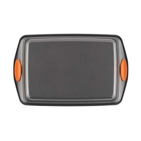 9-Inch x 13-Inch Nonstick Rectangle Roasting & Cake Pan Orange