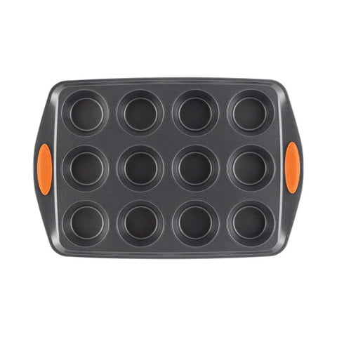 12-Cup Nonstick Cupcake & Muffin Pan Orange