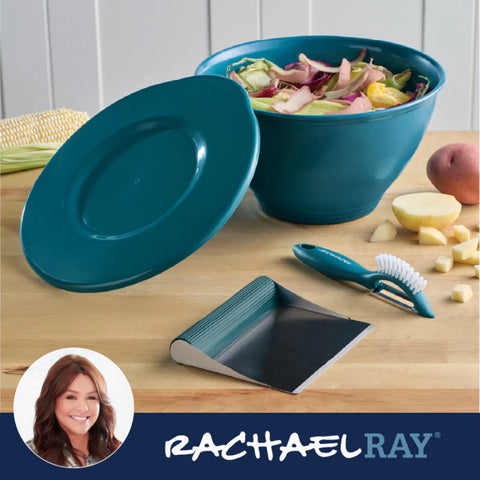 4-Piece Food Prep Set Marine Blue
