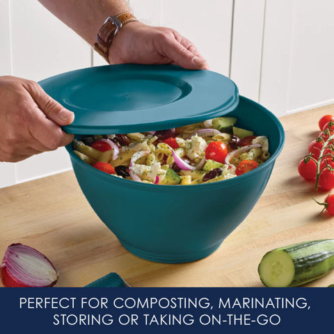 4-Piece Food Prep Set Marine Blue