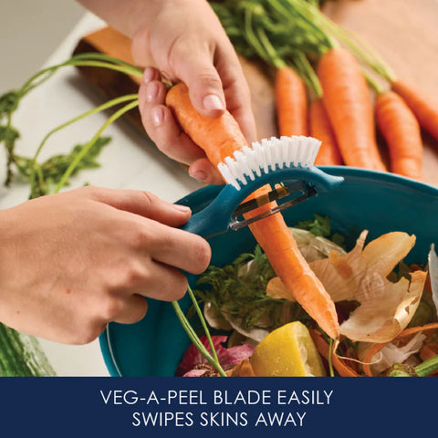 4-Piece Food Prep Set Marine Blue