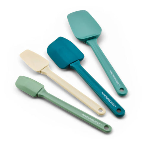 4-Piece Recycled Plastic* Spatula Set Marine Blue