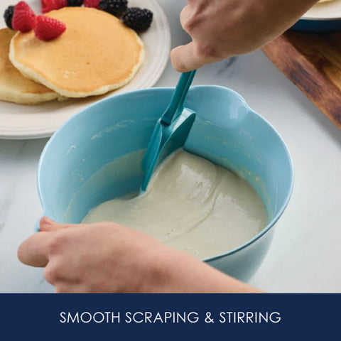 4-Piece Recycled Plastic* Spatula Set Marine Blue