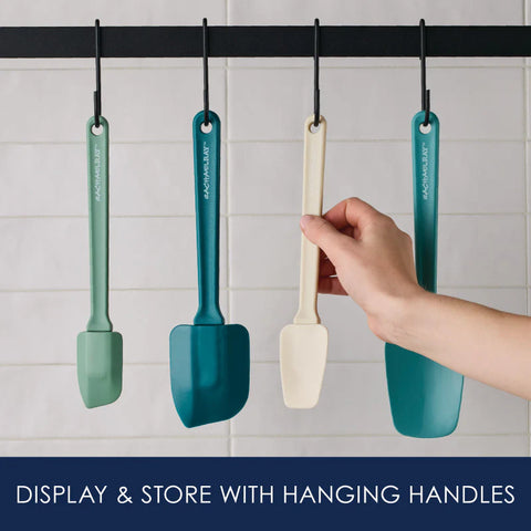 4-Piece Recycled Plastic* Spatula Set Marine Blue