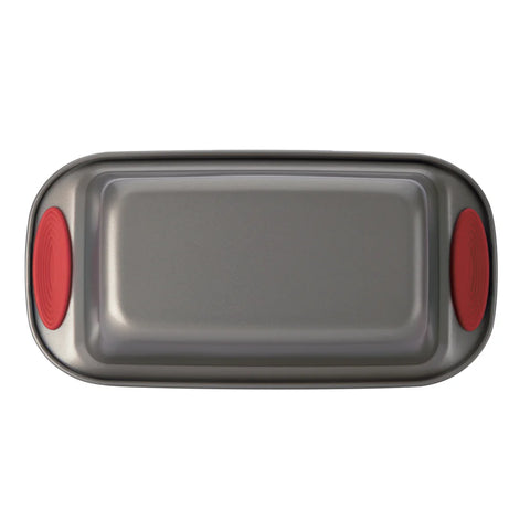 9-Inch x 5-Inch Nonstick Loaf/Meatloaf Pans Red