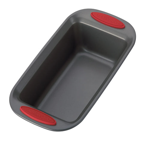 9-Inch x 5-Inch Nonstick Loaf/Meatloaf Pans Red