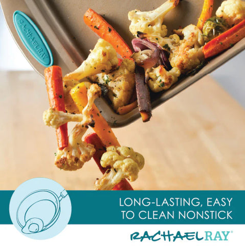 5-Piece Nonstick Bakeware Set Agave Blue