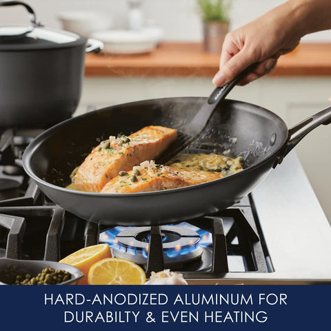 Cook + Create Hard Anodized Nonstick Frying Pans 12.5-Inch