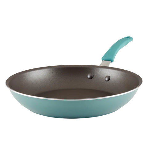 Cook + Create Nonstick Frying Pans 12.5-Inch Agave Blue