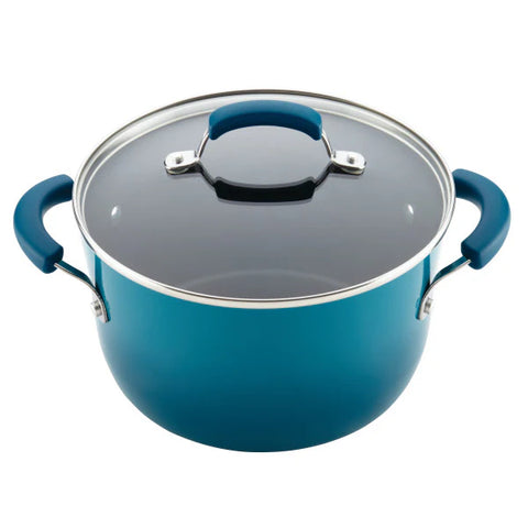 Classic Brights Nonstick Cookware Sets Marine Blue 10-PIece