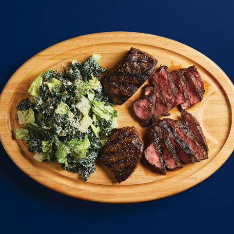 20" x 14" Oval Trencher Board Wood