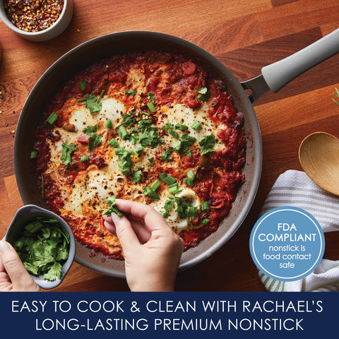 Cook + Create Nonstick Frying Pans 12.5-Inch Gray