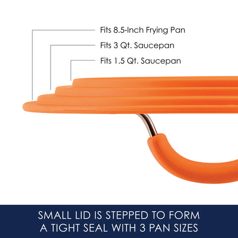 Cook + Create Nonstick Cookware Sets 11-Piece Orange