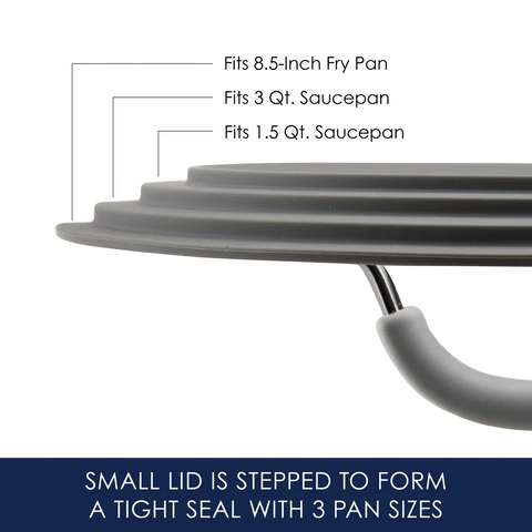 Cook + Create Nonstick Cookware Sets 10-Piece Gray