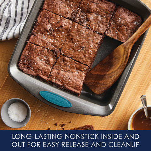 10-Piece Nonstick Bakeware Set Marine Blue