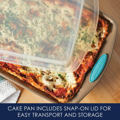 10-Piece Nonstick Bakeware Set Agave Blue