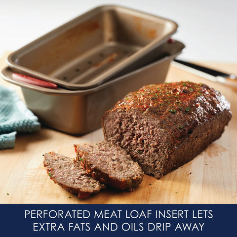 10-Piece Nonstick Bakeware Set Cranberry Red