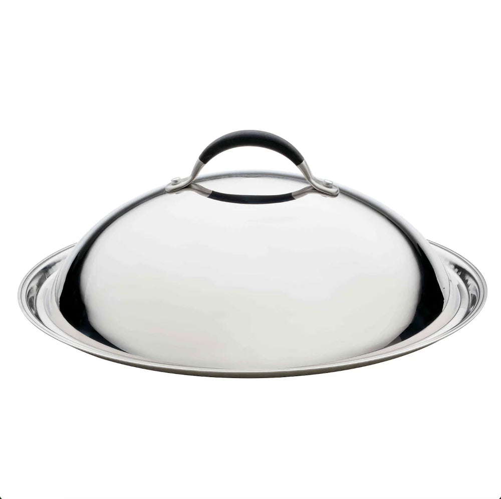 14-Inch Stainless Steel Domed Lid Stainless Steel