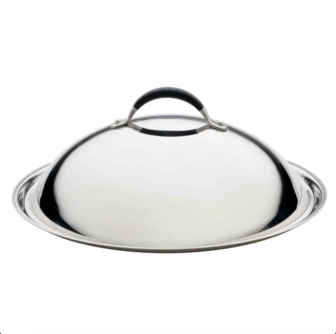 14-Inch Stainless Steel Domed Lid Stainless Steel