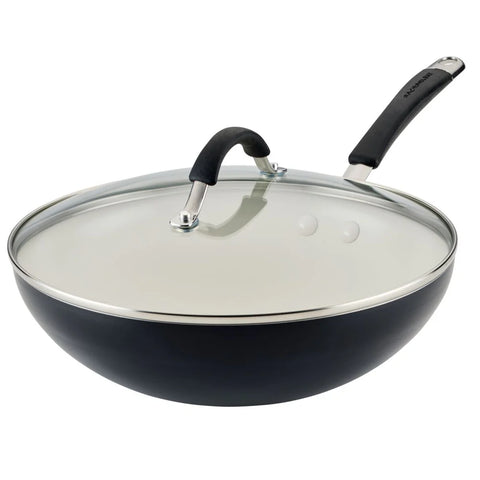 Cucina Ceramic Nonstick Stir Fry Pan Peppercorn