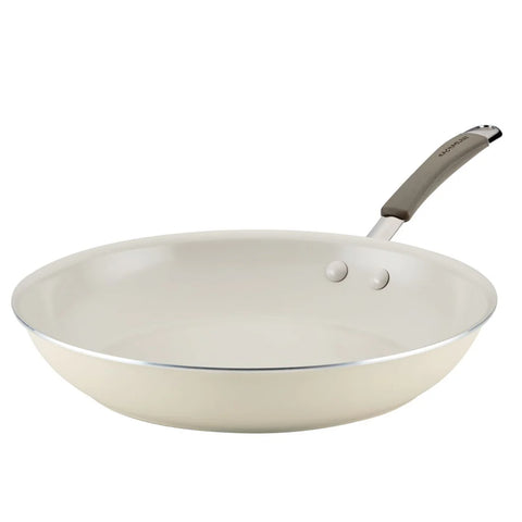 Cucina Ceramic Nonstick Frying Pan Almond 12.5"
