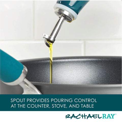 24-Ounce EVOO Bottle Marine Blue