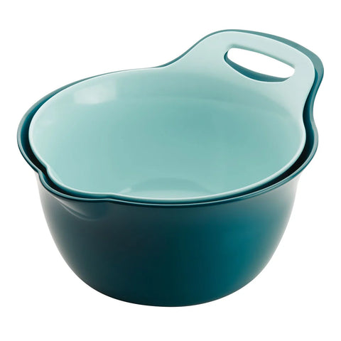 2-Qt. & 3-Qt. Nesting Mixing Bowl Set Light Blue-Teal